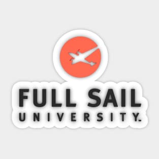 3d full sail university for light color Sticker